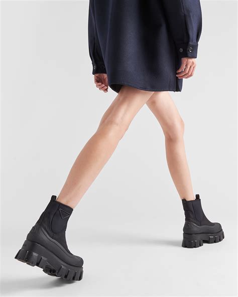 monolith re-nylon gabardine boots